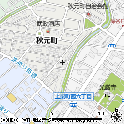 埼玉県深谷市秋元町16周辺の地図