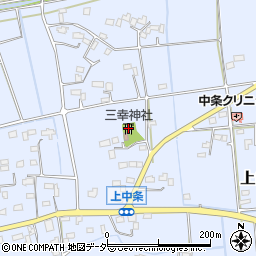 三幸神社周辺の地図