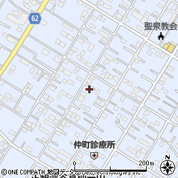埼玉県深谷市上野台3077周辺の地図