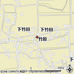長野県東筑摩郡山形村下竹田6022周辺の地図
