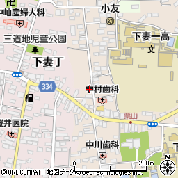 茨城県下妻市下妻乙293-3周辺の地図