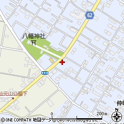 埼玉県深谷市上野台3133周辺の地図