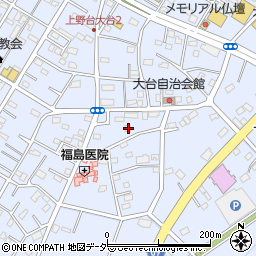 埼玉県深谷市上野台2784周辺の地図