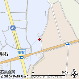 茨城県つくば市明石173周辺の地図