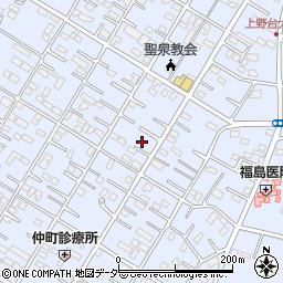 埼玉県深谷市上野台2972周辺の地図