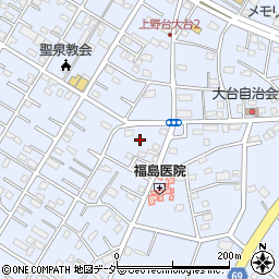 埼玉県深谷市上野台2797周辺の地図