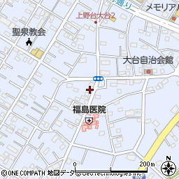 埼玉県深谷市上野台2798周辺の地図