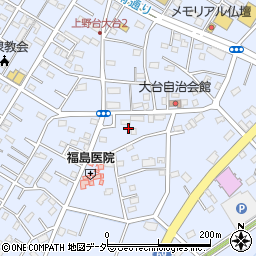 埼玉県深谷市上野台2783周辺の地図