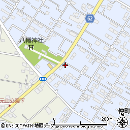 埼玉県深谷市上野台3132周辺の地図