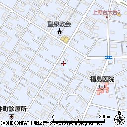 埼玉県深谷市上野台2963周辺の地図