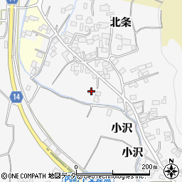 茨城県つくば市北条5321周辺の地図