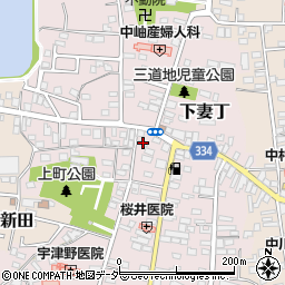 茨城県下妻市下妻丁213-1周辺の地図