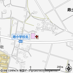松本市　寿地区・福祉ひろば周辺の地図