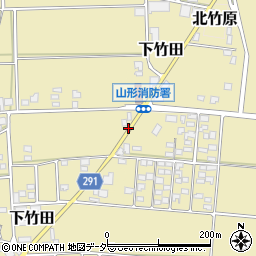 竹田原周辺の地図
