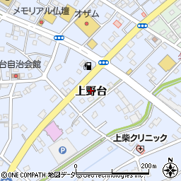 埼玉県深谷市上野台2853周辺の地図