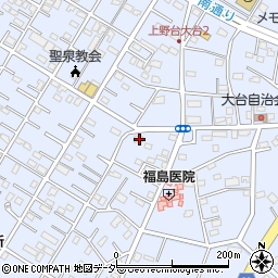 埼玉県深谷市上野台2800周辺の地図