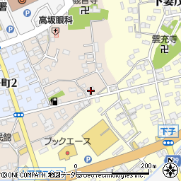 茨城県下妻市下妻乙550-1周辺の地図