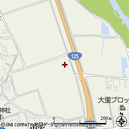 茨城県つくば市田中周辺の地図