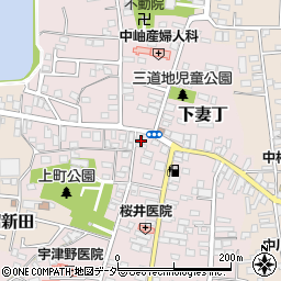 茨城県下妻市下妻丁211周辺の地図