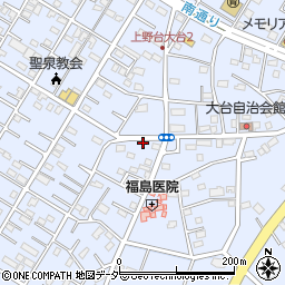 埼玉県深谷市上野台2799周辺の地図