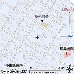 埼玉県深谷市上野台2973周辺の地図
