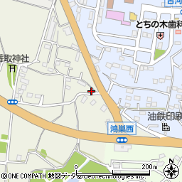 茨城県古河市牧野地208周辺の地図