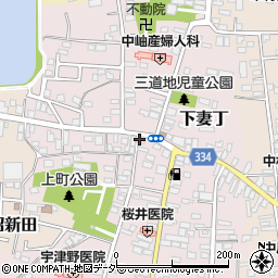 橋本理容所周辺の地図