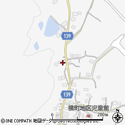 茨城県つくば市北条446周辺の地図