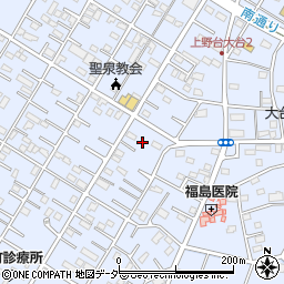 埼玉県深谷市上野台2960周辺の地図