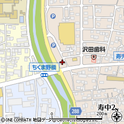 松本警察署村井・寿交番周辺の地図