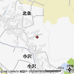 茨城県つくば市小沢29周辺の地図