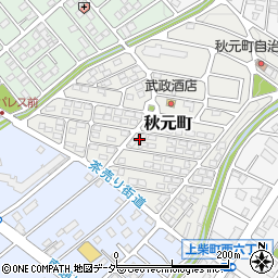 埼玉県深谷市秋元町周辺の地図