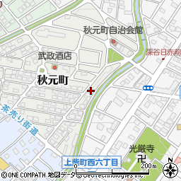 埼玉県深谷市秋元町21周辺の地図