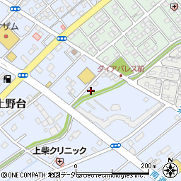 埼玉県深谷市上野台2387周辺の地図