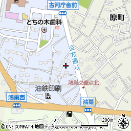 茨城県古河市長谷町27周辺の地図