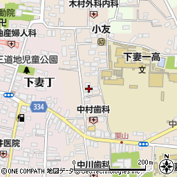 茨城県下妻市下妻乙283-5周辺の地図