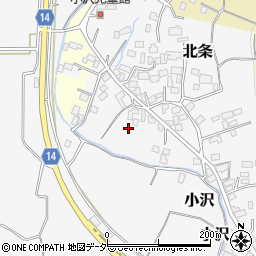 茨城県つくば市北条5316周辺の地図