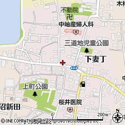 茨城県下妻市下妻丁159周辺の地図