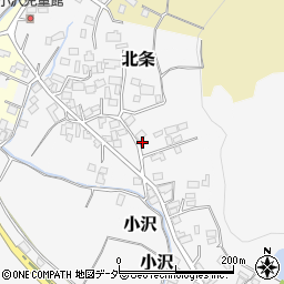 茨城県つくば市小沢36周辺の地図