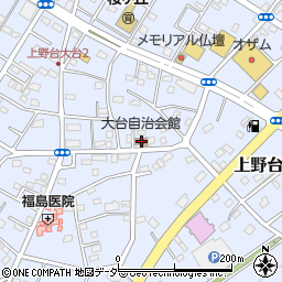 埼玉県深谷市上野台2840周辺の地図