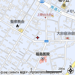 埼玉県深谷市上野台2801周辺の地図