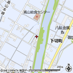 岐阜県高山市下切町281周辺の地図