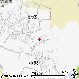 茨城県つくば市小沢34周辺の地図