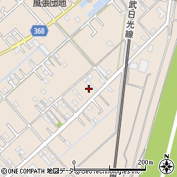 埼玉県加須市向古河2404-2周辺の地図