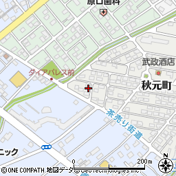 埼玉県深谷市秋元町128周辺の地図