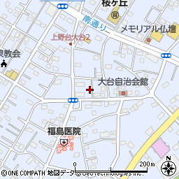 埼玉県深谷市上野台2805周辺の地図