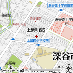 埼玉県深谷市上柴町西5丁目7-120周辺の地図