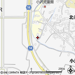 茨城県つくば市小沢92周辺の地図