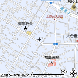 埼玉県深谷市上野台2957周辺の地図