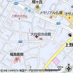 埼玉県深谷市上野台2839周辺の地図